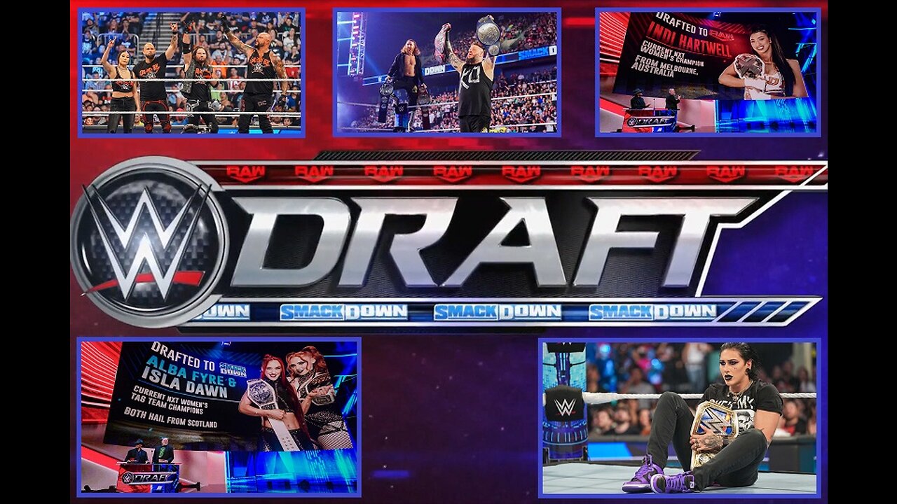 2023 WWE DRAFT Night 1, AJ STYLES & THE OC Return, 3 NXT CHAMPIONS Called Up : OFF THE CUFF