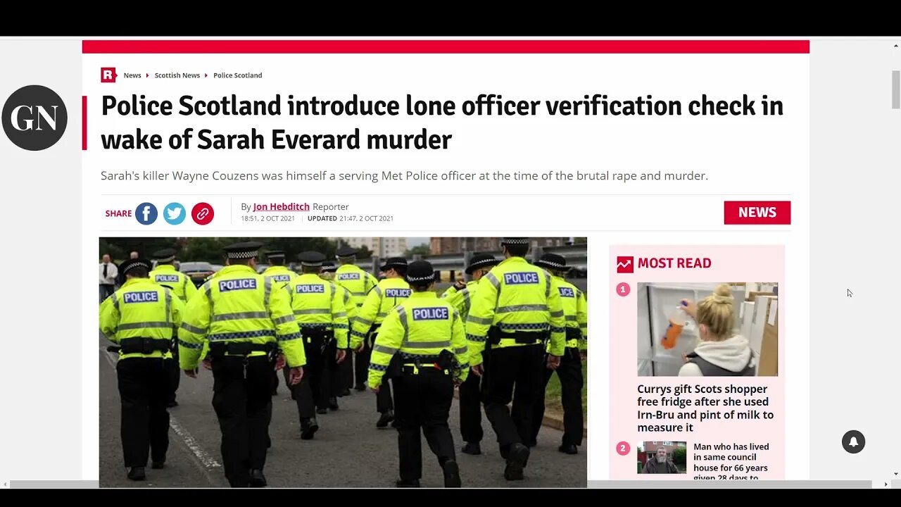 POLICE SCOTLAND DO THE RIGHT THING