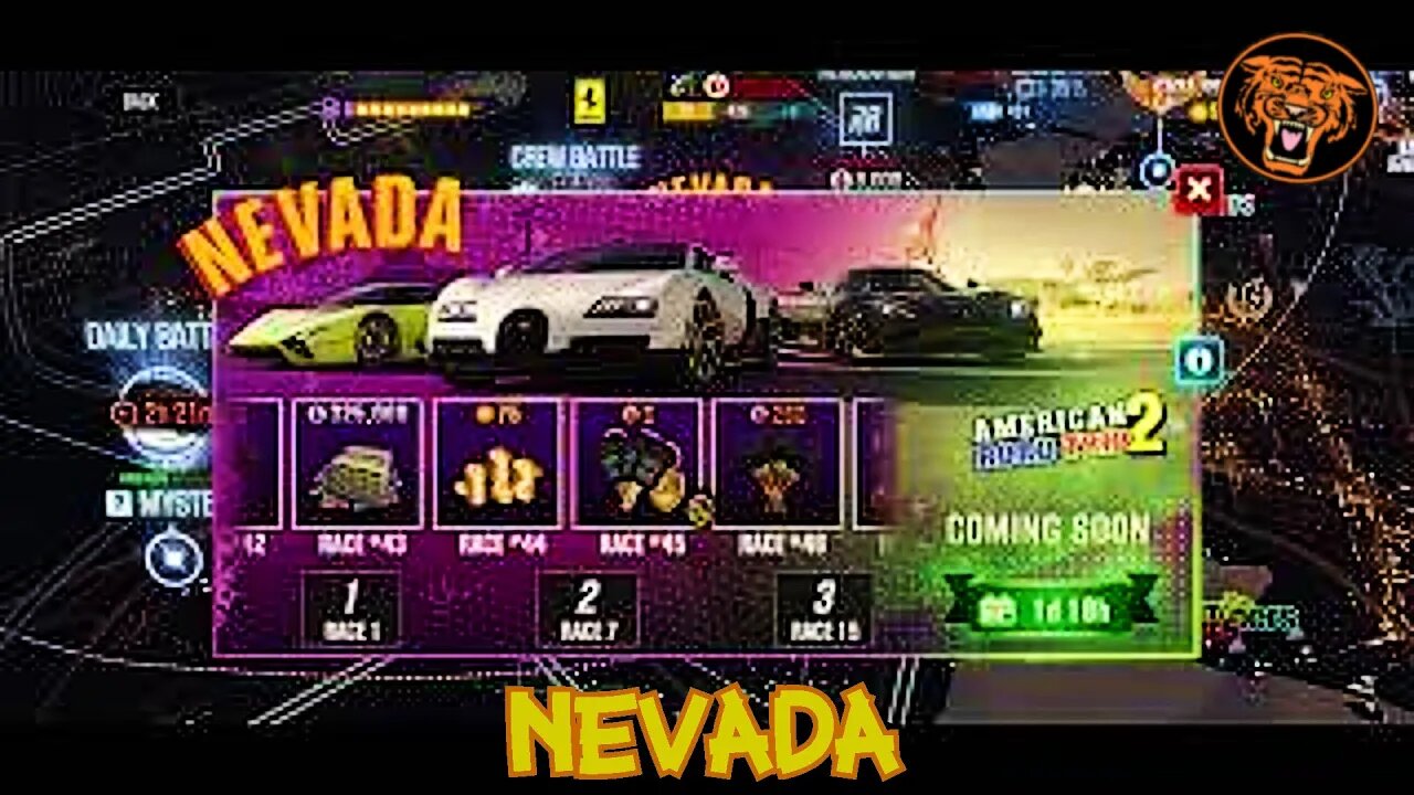 CSR2: AMERICAN ROAD TRIP 2: NEVADA