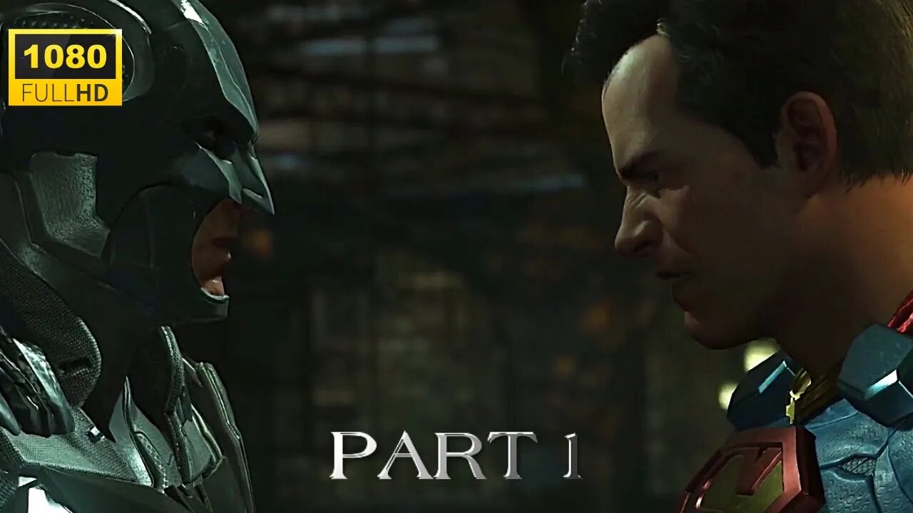 Injustice 2 Walkthrough Gameplay Part 1 - Chapter 1: Godfall (Batman) - PC @(1080p) HD No Commentary