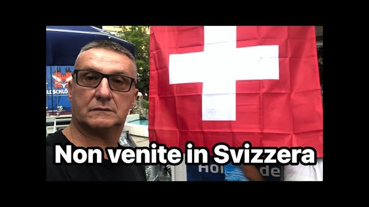 ITALIANI NON VENITE IN SVIZZERA(STATO EXTRACOMUNITARIO) perchè è un Paese triste e povero,restate in MERDALIA a continuare a farvi prendere per il culo e a votarli sempre tutti MERDALIA💩UN PAESE DI MERDA DI POLITICI CORROTTI E UN POPOLO D'IDIOTI