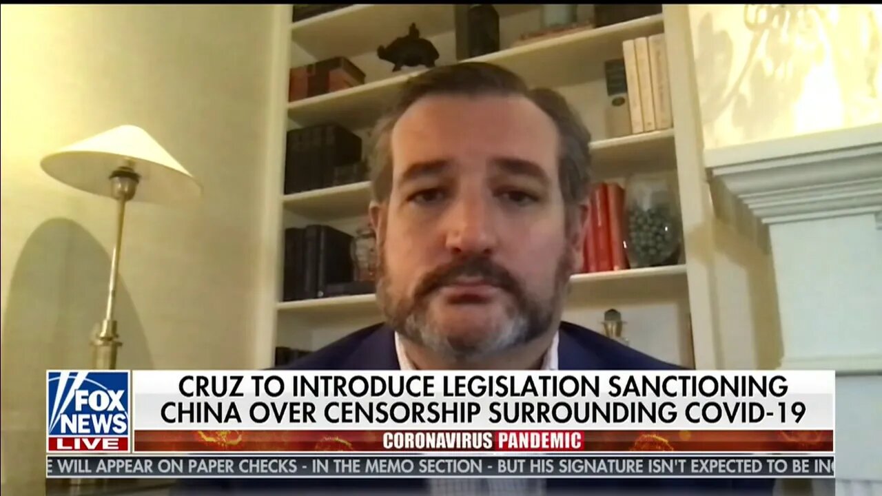 CRUZ on Fox News: China’s Censorship Direct Threat to U.S. National Security, Public Health