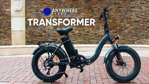 Anywhere Bikes Transformer - Folding Electric Bike