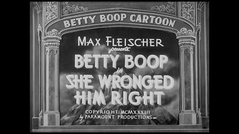 Betty Boop - She Wronged Him Right (1934)