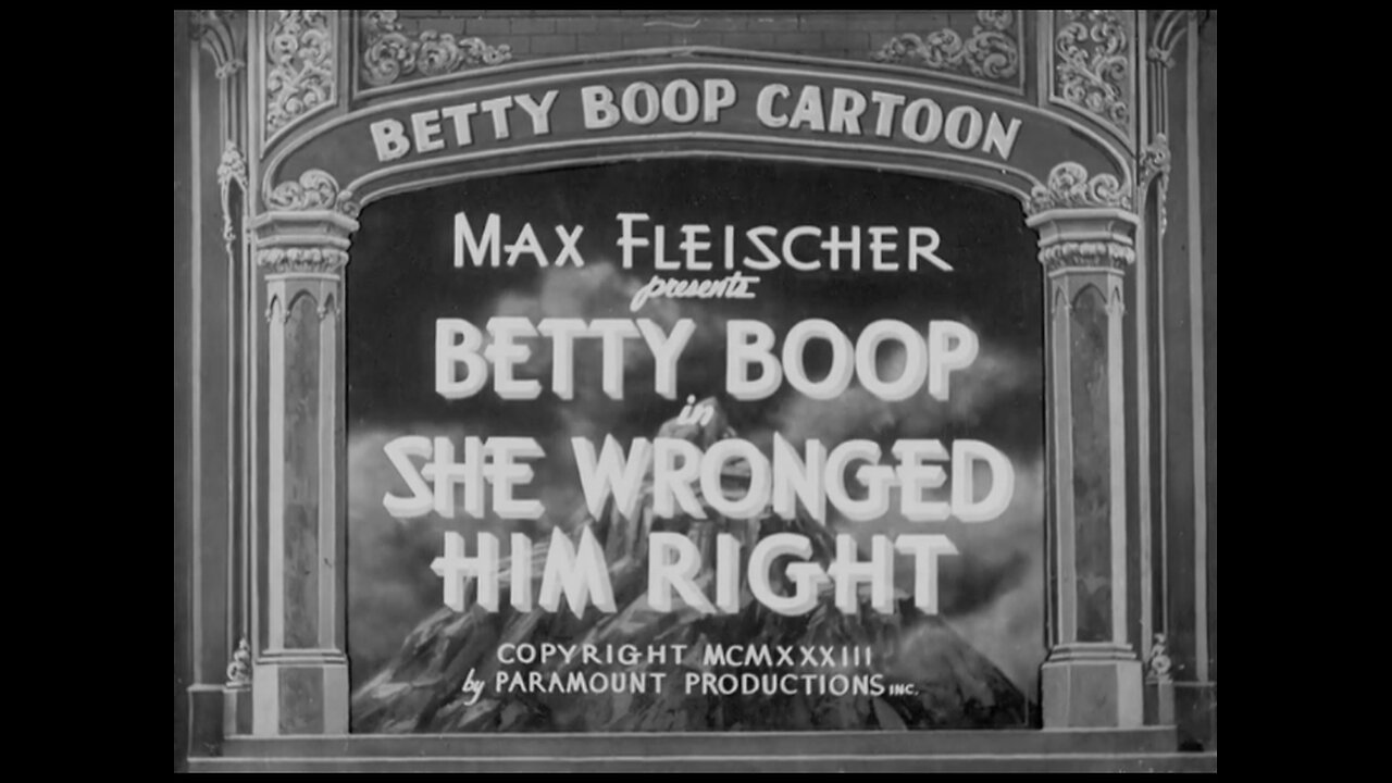 Betty Boop - She Wronged Him Right (1934)