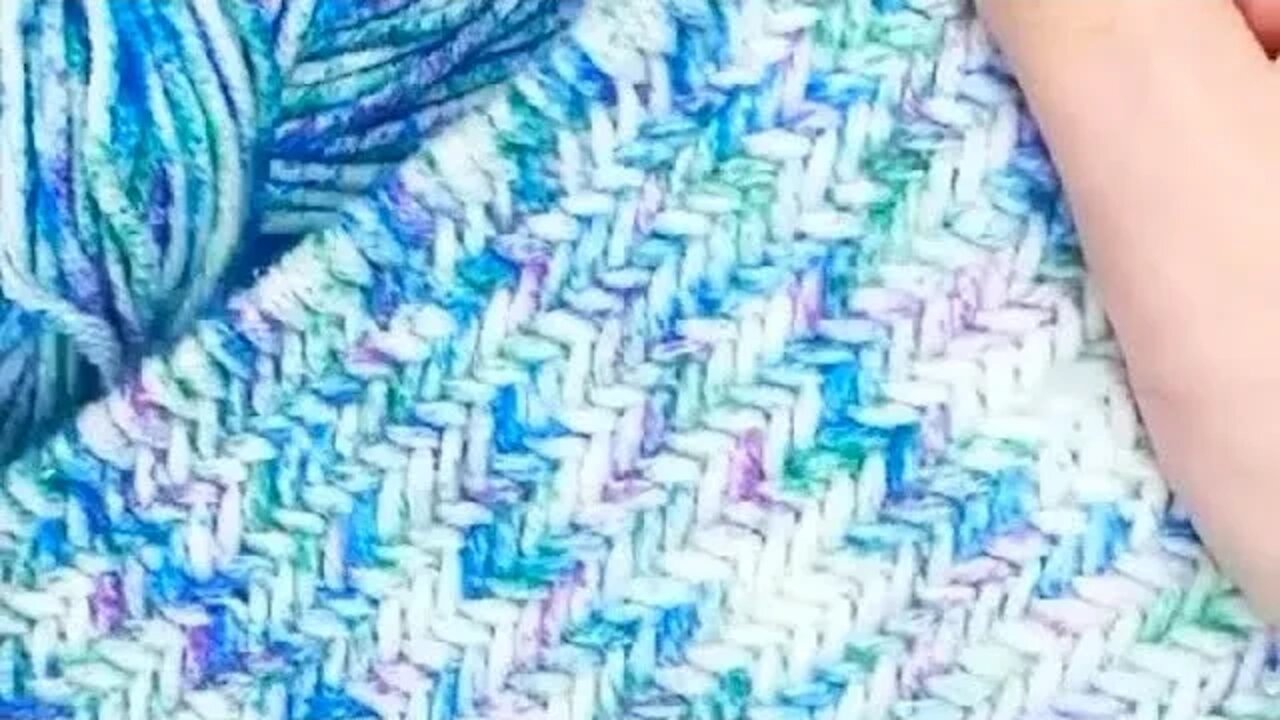 🧶PERFECT 💯👌very easyknitting baby blanket model