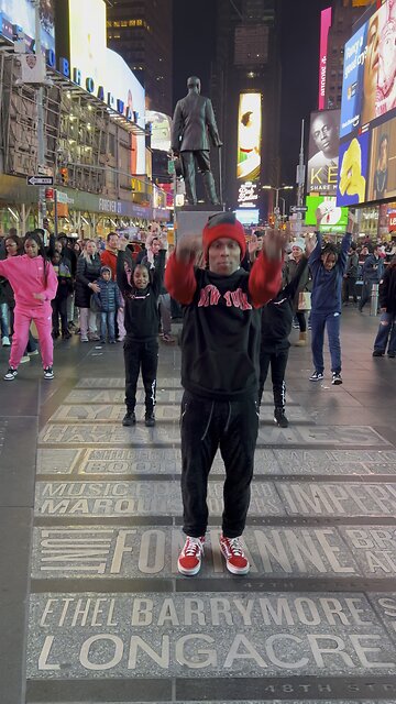 Hands up then I flip