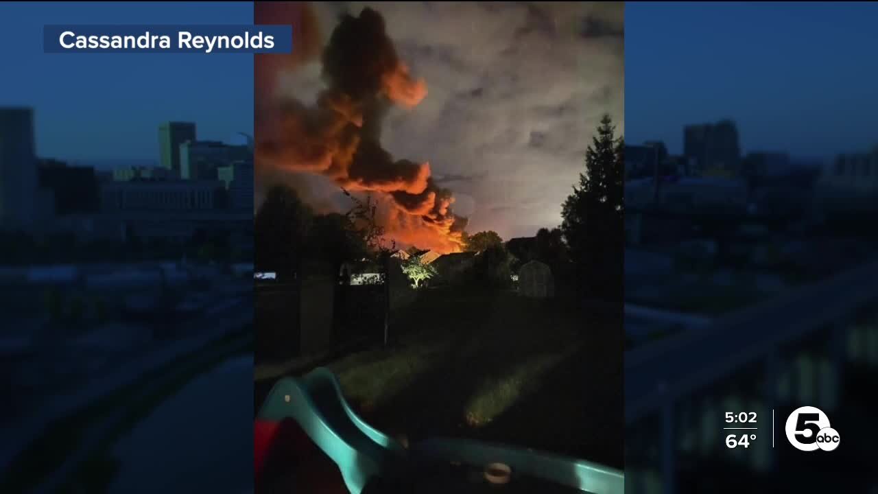 Large fire breaks out at Lake County chemical plant