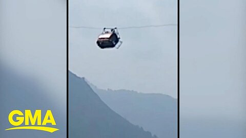 Rescue underway after cable car snaps in Pakistan l GMA