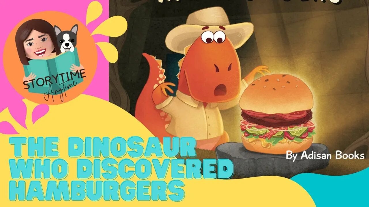 Australian Kids book read aloud - The Dinosaur Who Discovered Hamburgers by Adisan Books