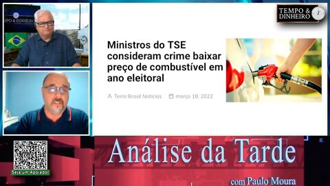 Reduzir preços dos combustíveis é "crime" segundo TSE. Desemprego cai