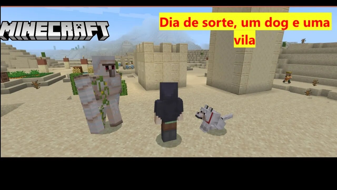 Olha que Sorte!!! achei um dog e uma Vila