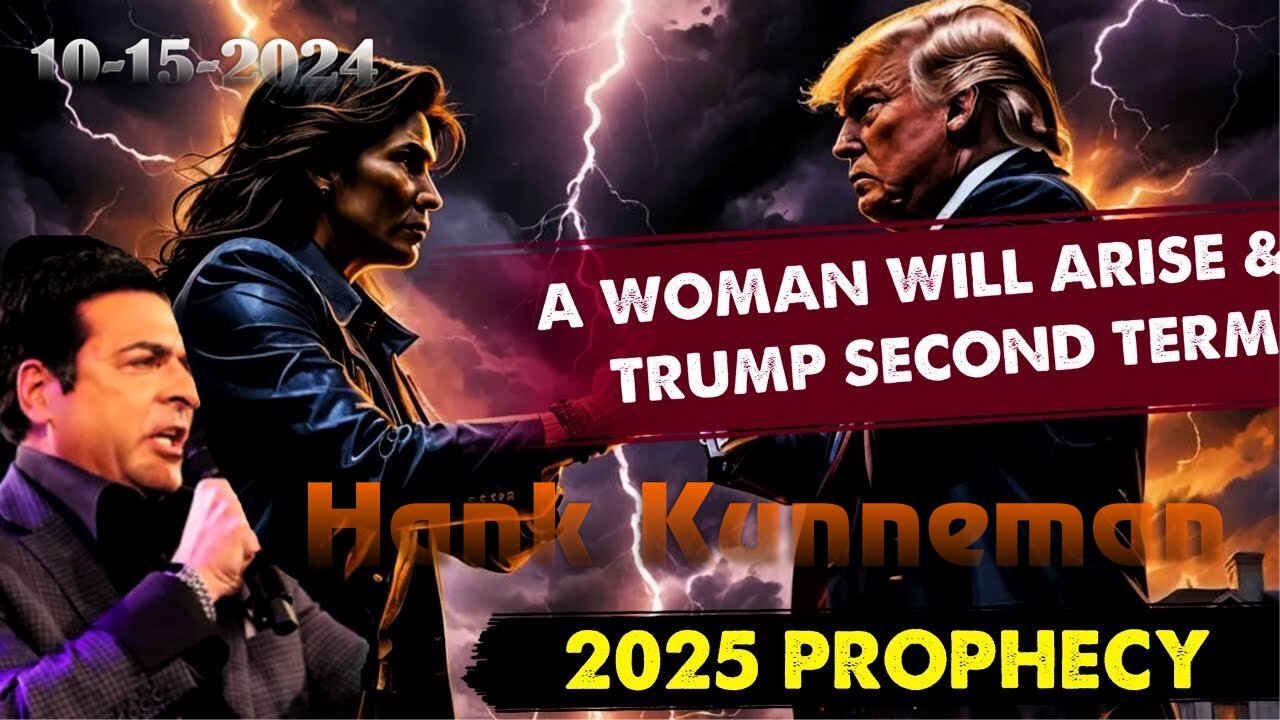 Hank Kunneman: [A WOMAN WILL ARISE & A TRUMPET] DJT Second TERM Prophecy 10/15/24