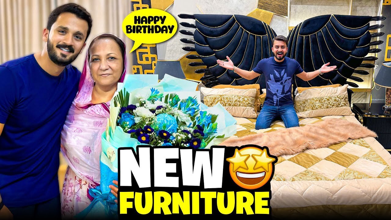 Happy Birthday Sasu MAA🎂Furniture for New House..😁