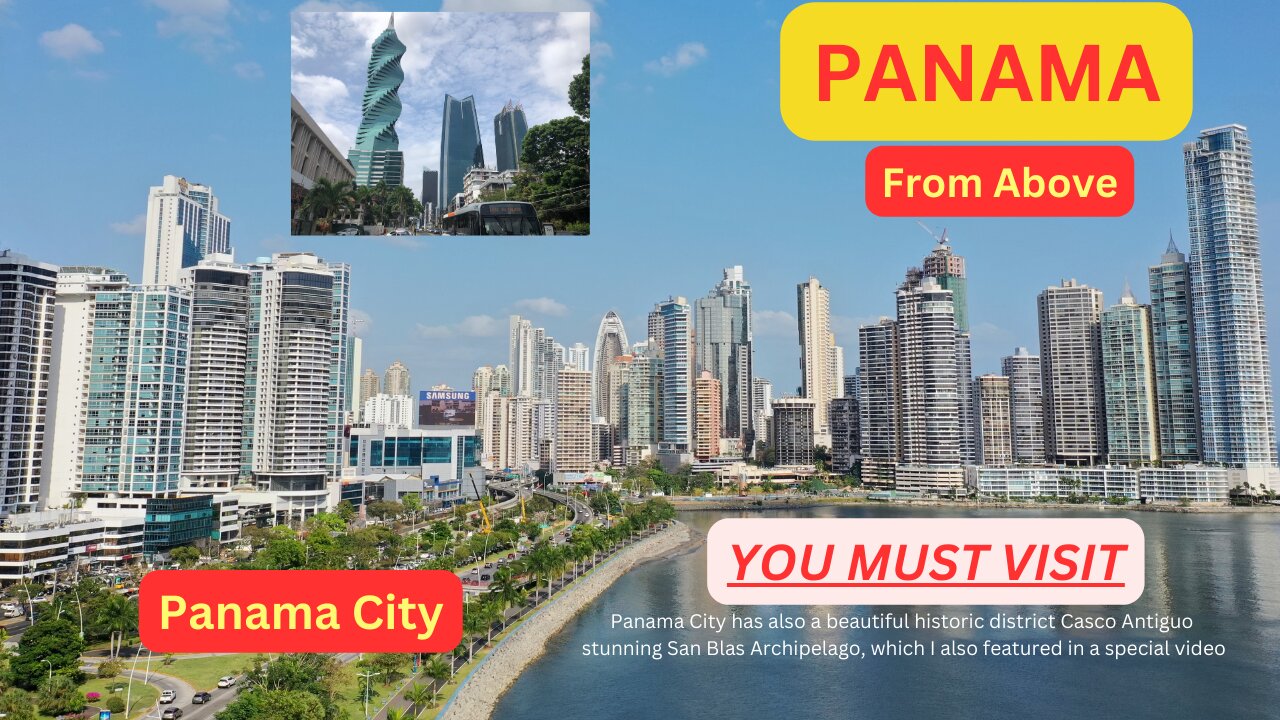 Panama From Above - Panama City