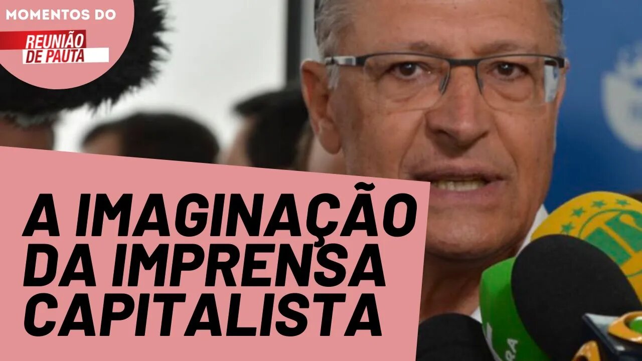 Imprensa golpista insiste na chapa Lula - Alckmin | Momentos do Reunião de Pauta