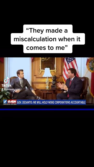 DeSantis says Disney miscalculated with him and that he won’t ever cave