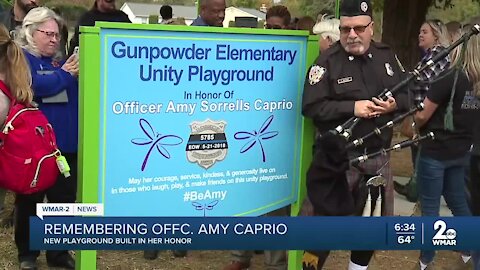 Perry Hall playground named after fallen officer