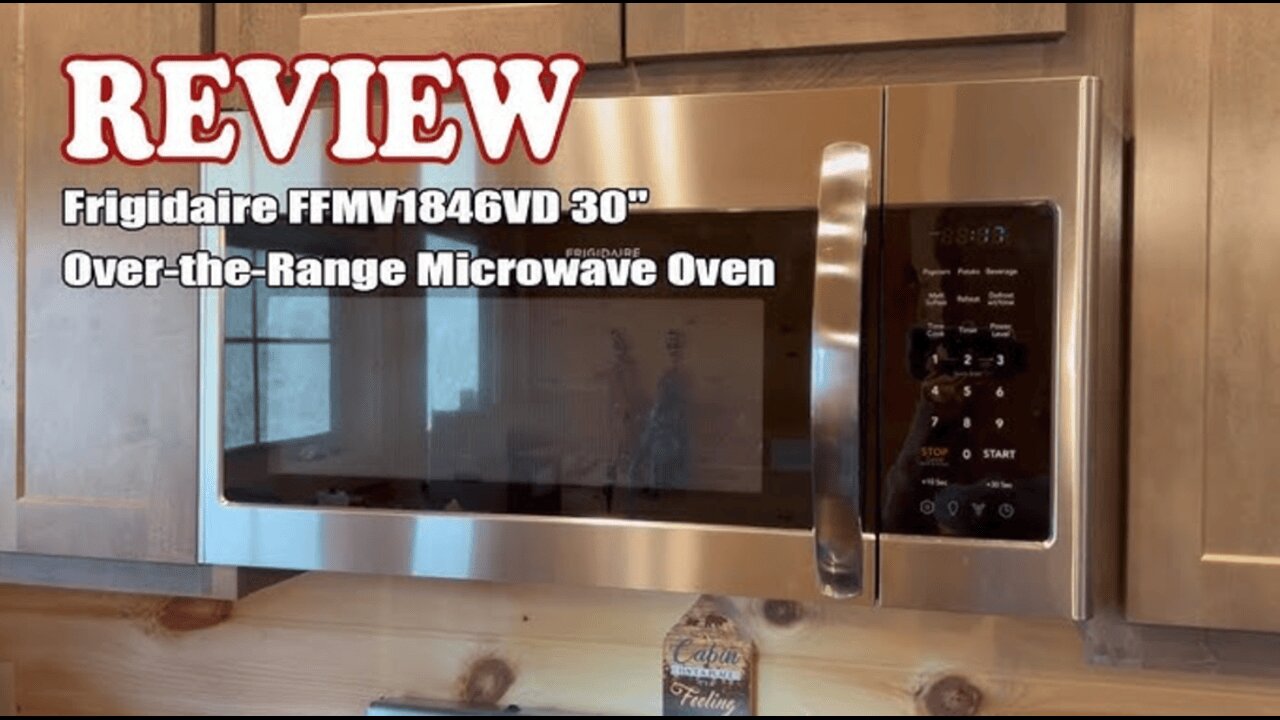 FRIGIDAIRE FFMV1846VS 30" Stainless Steel Over The Range Microwave