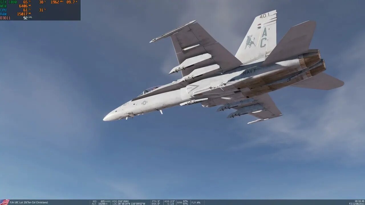 Digital Combat Simulator Graphics Test