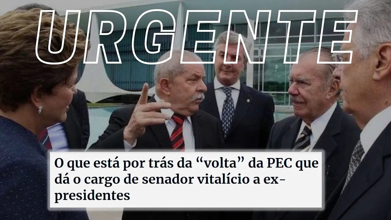 ESTÁ ACONTECENDO AGORA! VEJAM ISSO! VERGONHA NACIONAL! #pec #blindagem #senadores #presidente