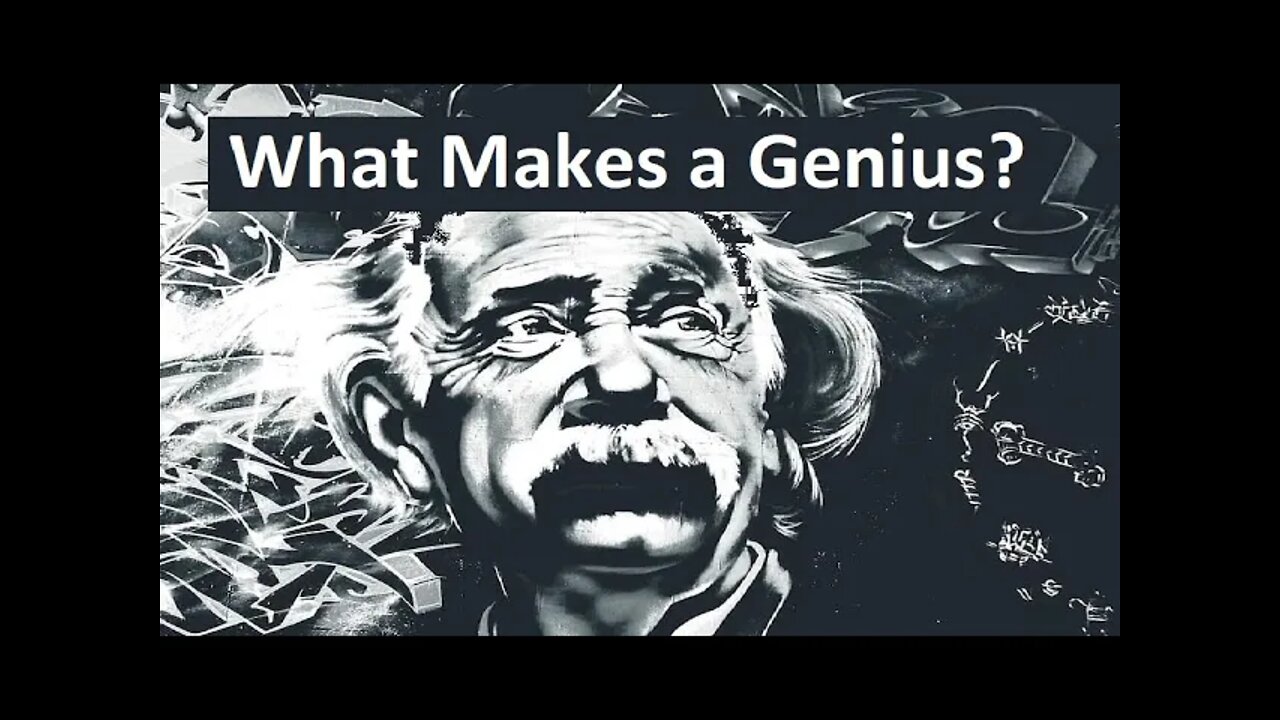 What makes a genius? (When The Spirit Takes Over)