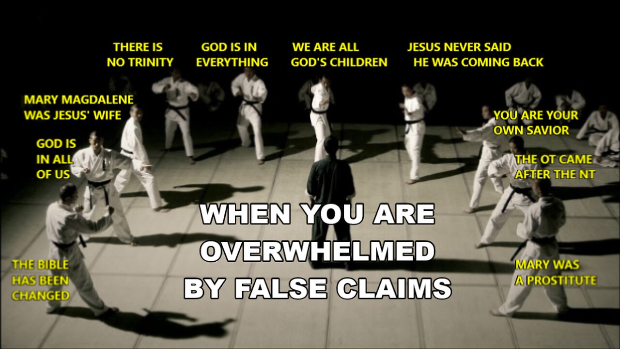 What to do When Overwhelmed by False Claims
