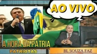 AO VIVO A HORA FA PÁTRIA A SAGA BOLSONARO ARRASTANDO MULTIDÃO