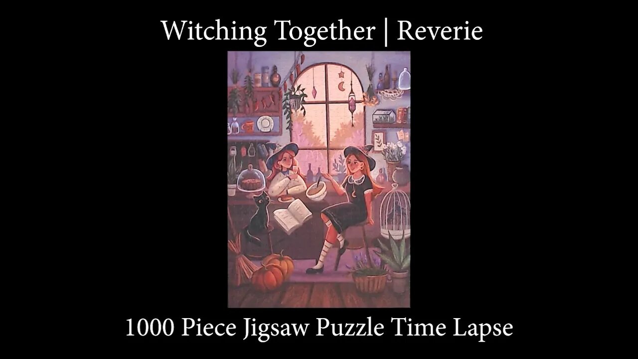 1,000 Piece Witching Together Time Lapse Video | Reverie