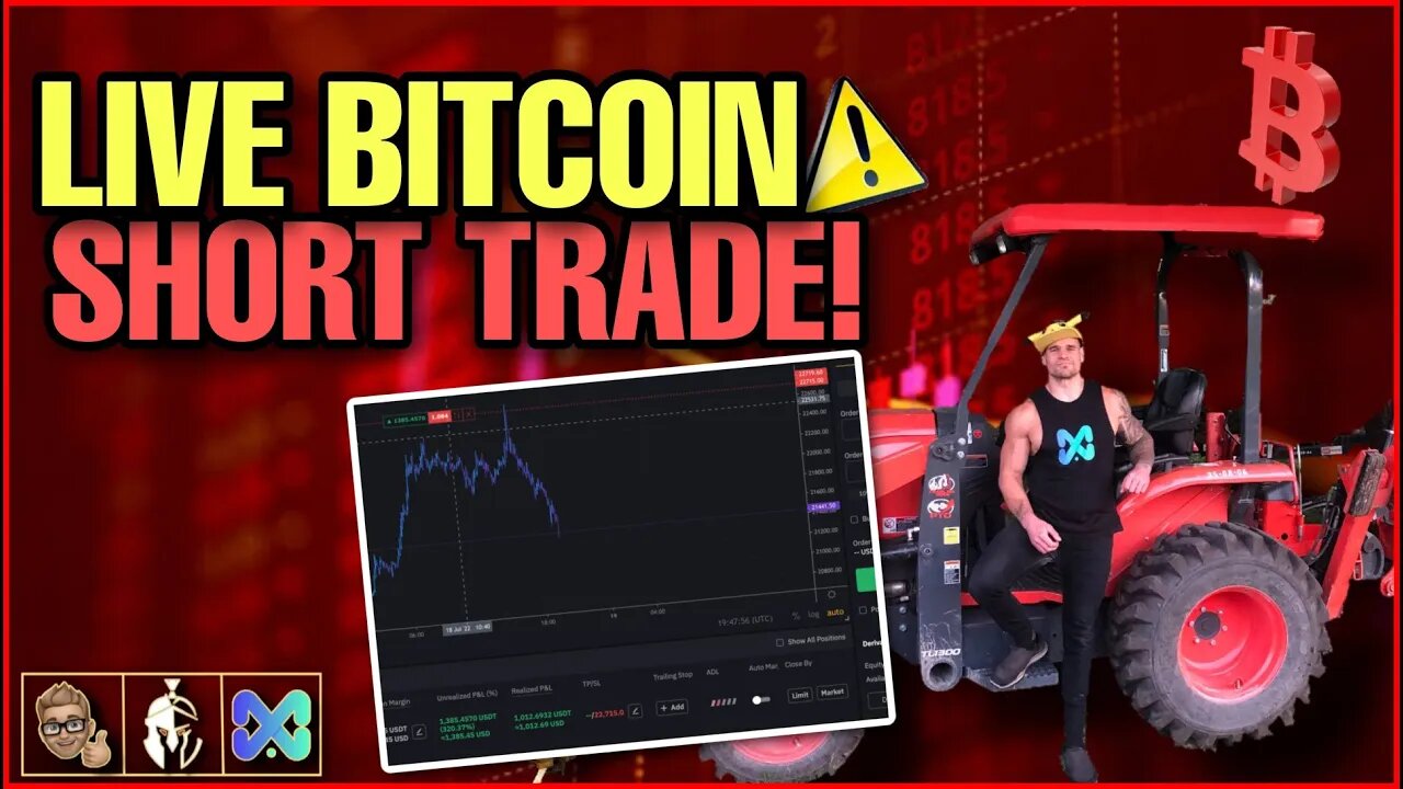 URGENT - LIVE SHORT TRADE | WHAT NOW FOR BITCOIN?