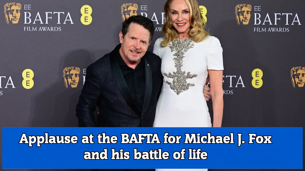 Applause at the BAFTA for Michael J Fox and his battle of life