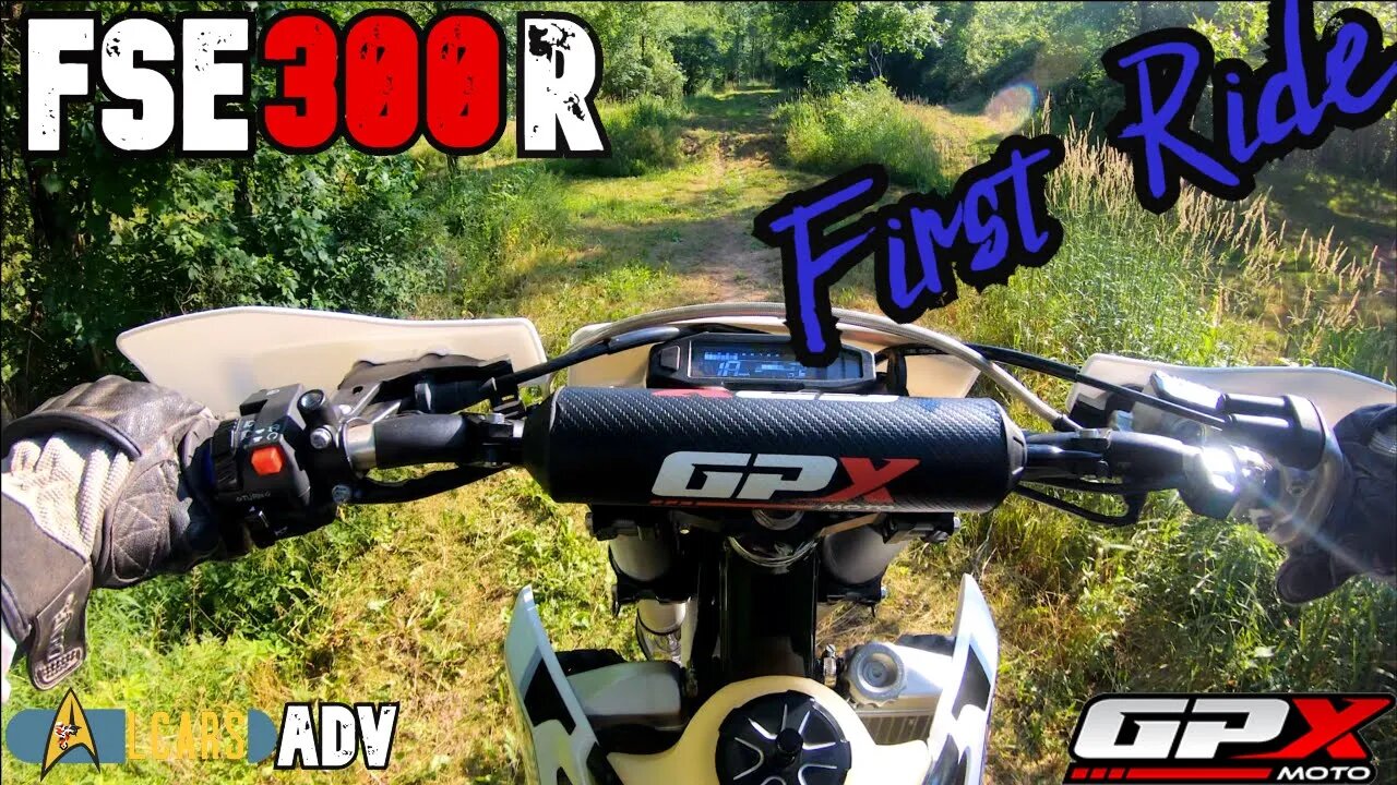 GPX FSE300R First Ride!