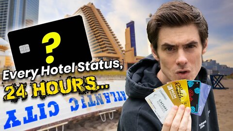 How THIS CREDIT CARD Got Me EVERY Atlantic City/Vegas Hotel Status in 24 Hours…