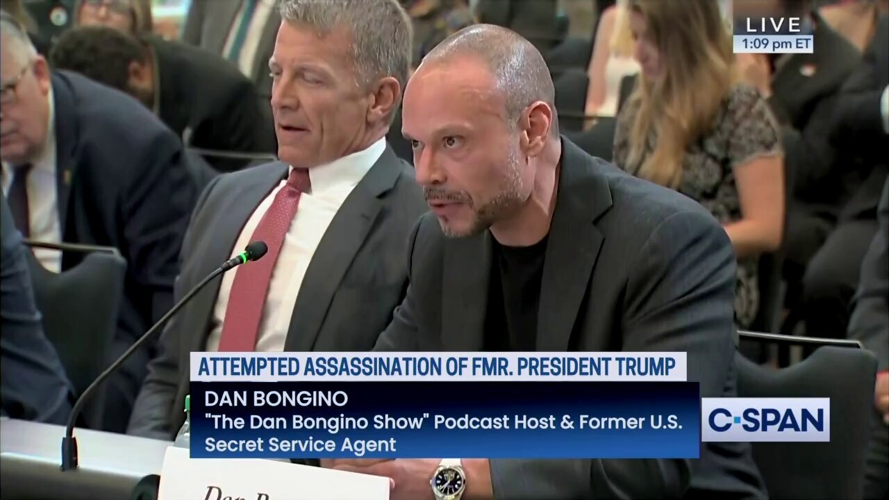 Dan Bongino Testifies on Trump Shooting Failures - [Everything He Said]