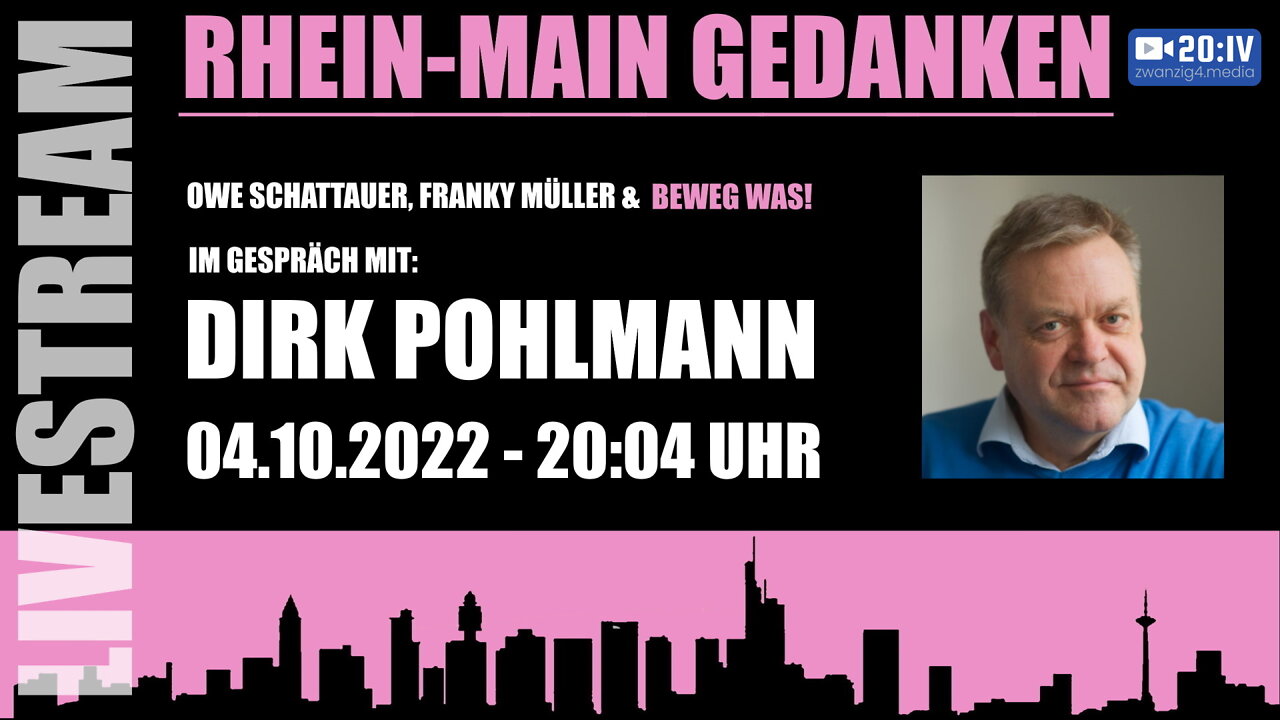 Rhein Main Gedanken 094-Beweg Was! Im Gespräch mit Dirk Pohlmann