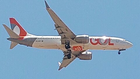 Boeing 737 MAX 8 PS-GPP coming from Guarulhos to Fortaleza
