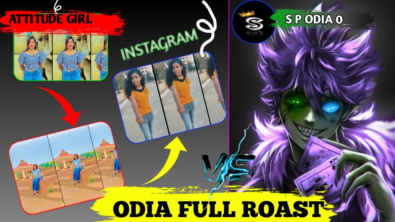 Odia roast video 💥 attitude girl 💥