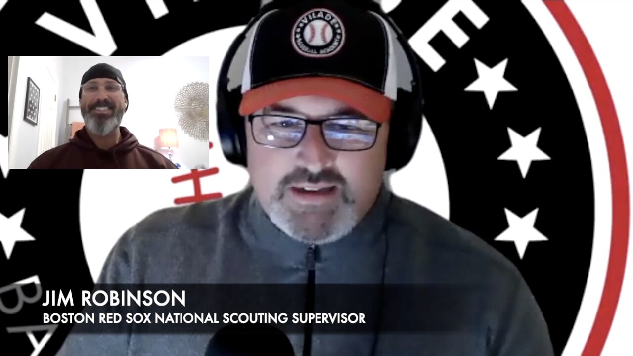 PART 2 -RED SOX NATIONAL SCOUTING SUPERVISOR JIM ROBINSON - "JERSEY" JOHN BASEBALL PODCAST