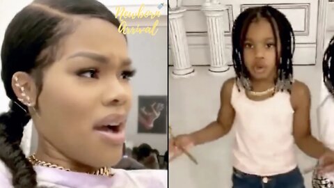 Teyana Taylor's Daughter Junie Tells All Her Business! 😳