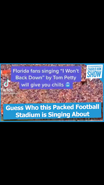 Guess Who this Packed Football Stadium is Singing About