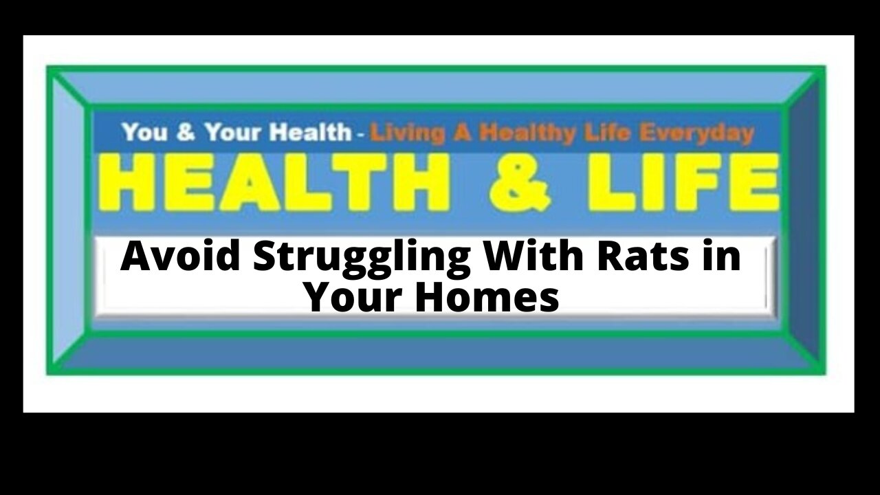 HOW TO EXPEL RATS IN YOUR HOMES WITHOUT THE USE OF POISONS