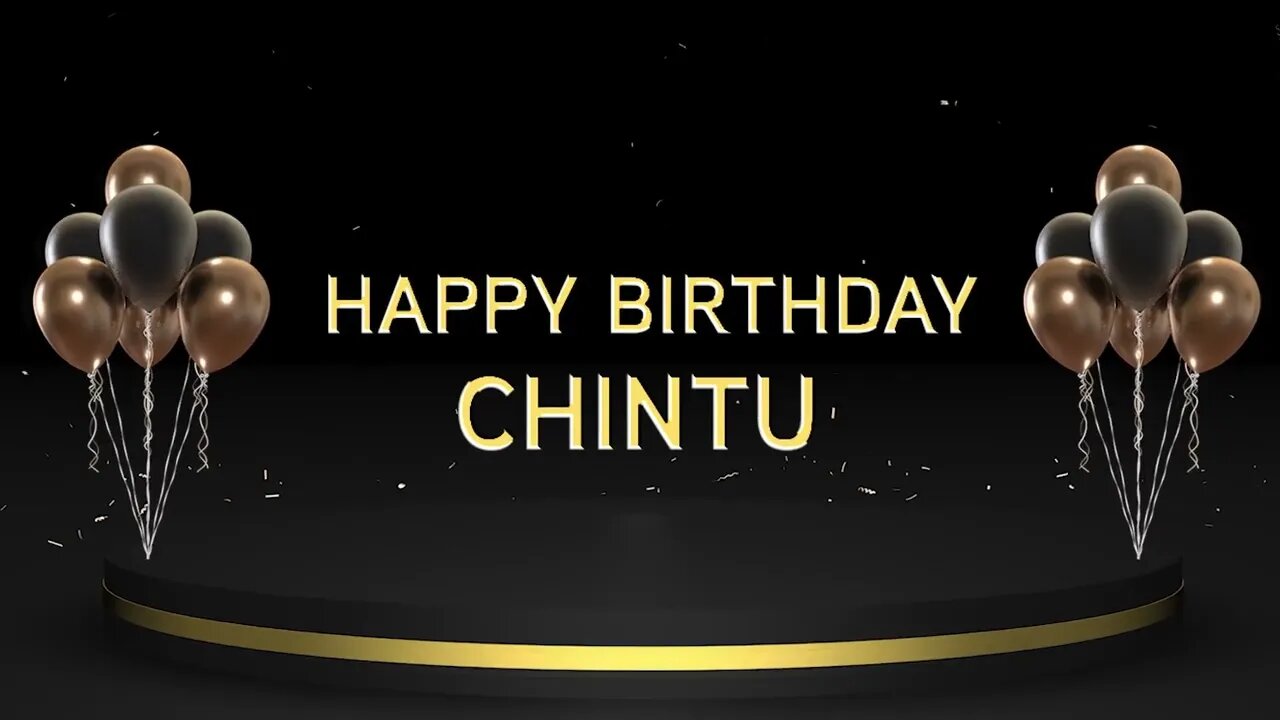 Wish you a very Happy Birthday Chintu