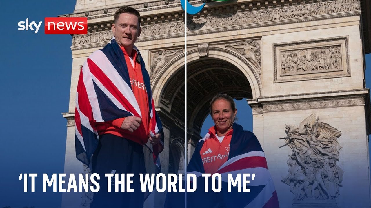 Paris 2024: Meet Britain's Paralympic flagbearers for the opening ceremony