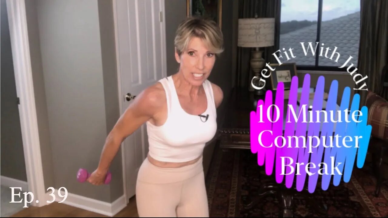 10 Minute Workout Break | A Home Office Workout | Stand Up De-Stress