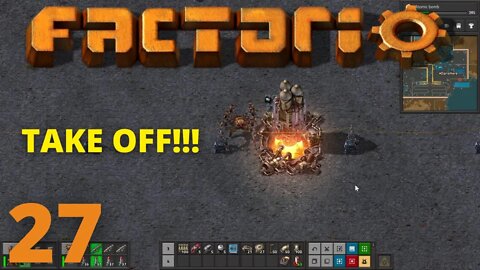 Rocket Take Off - Factorio - 27