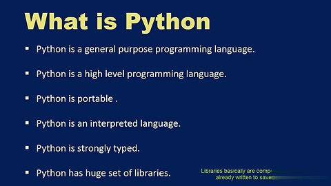 What is Python?