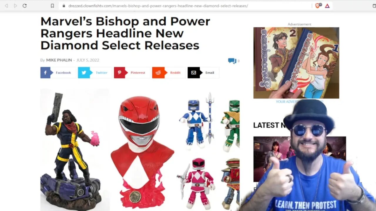 Power Rangers And X Men Bishop Coming Soon! Its Childhood Nostalgia In One Go!