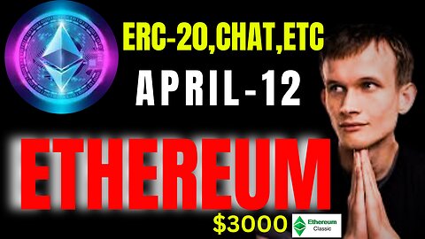 🔥Ethereum‼️Apr-12 |🚨eth coin | crypto market | Ethereum Lear 2🔥