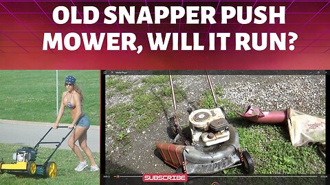 old snapper push mower