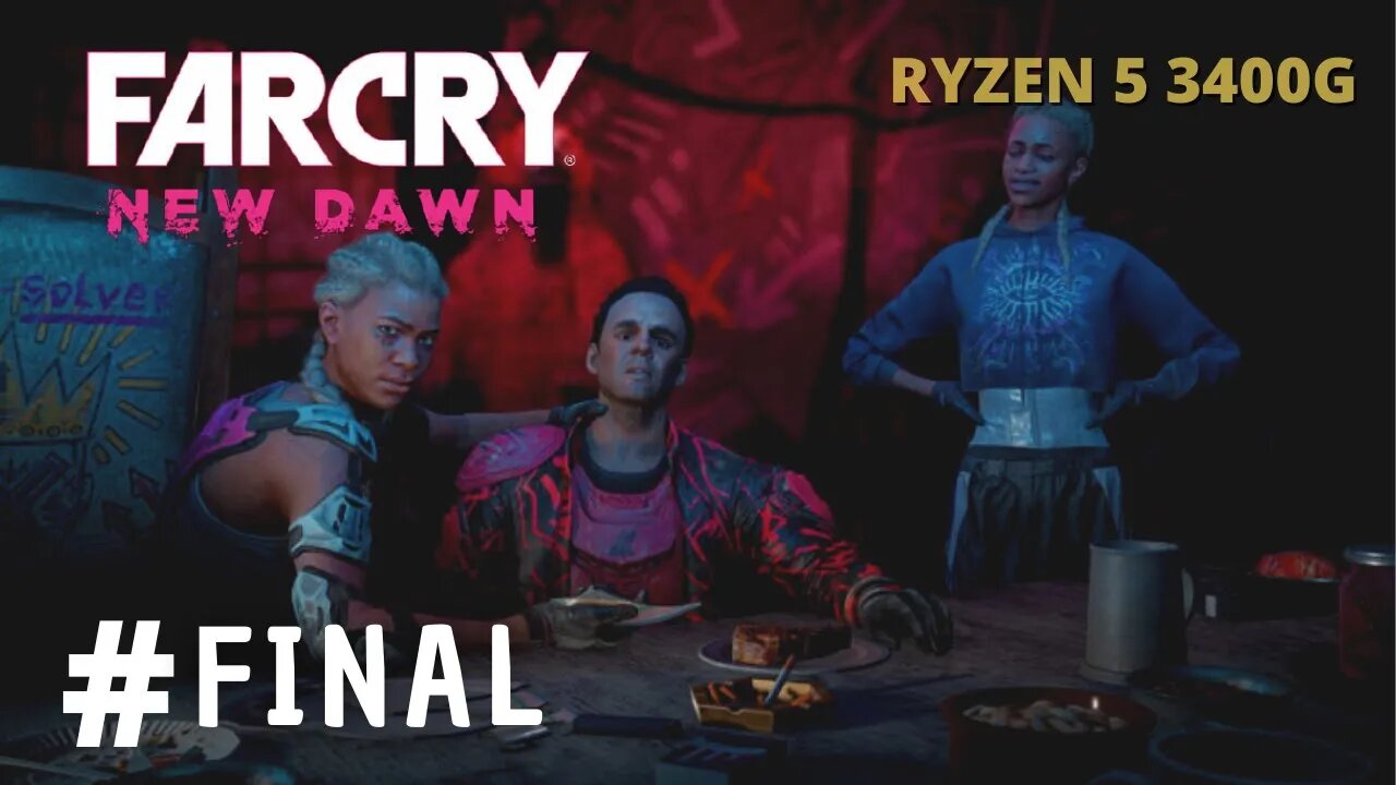 FAR CRY:NEW DAWN #FINAL EPÍCO !!!! (GAMEPLAY PT-BR 720P RYZEN 5 3400G )